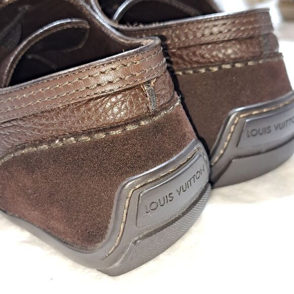 Louis Vuitton Mens Driving shoes with additional shoelaces and dustbag - Picture 15 of 16